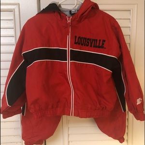 💥 U of L Starter 3T jacket/pant set 💥